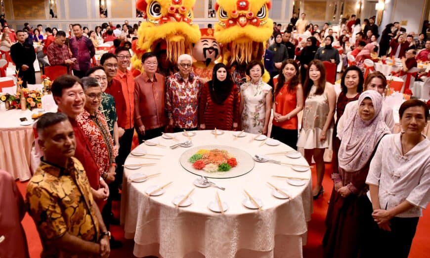 Article from Buletin Mutiara on CNY Dinner 2025